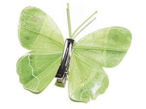 Ingrosso farfalle decorative con clip