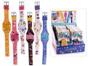 Orologio digitale silicone design 