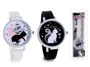 Orologio al quarzo ''Pretty Cat