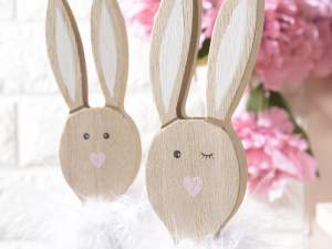Ingrosso set conigli decorativi