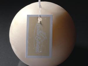 Ivory ball candle