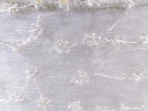 Wholesale embroidered ivory ribbon
