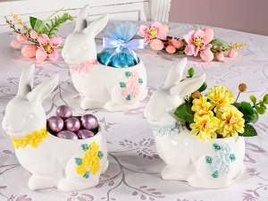 Jarrón de conejito de Pascua al por mayor