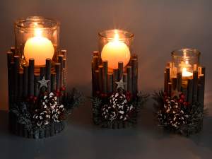 Decoraciones para candelabros de centros de mesa a