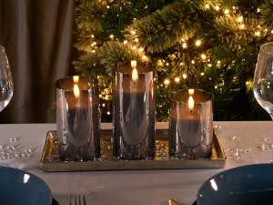 Velas de cristal electrónicas al por mayor