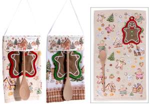 Juego navideño de paños