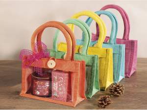 Wholesalers jute bag gift box