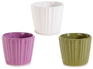 knurled ceramic vases wholesaler