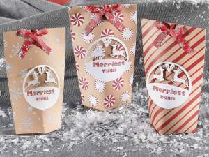 wholesale ziplock bag christmas prints