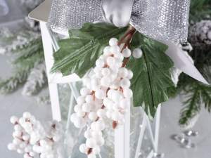 Großhandel mit weißen Beeren für Weihnachten