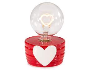 ingrosso cuore lampada led san valentino amore