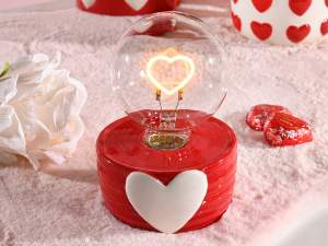 ingrosso cuore lampada led san valentino amore