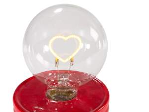 ingrosso cuore lampada led san valentino amore