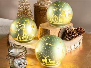 Grossista lampada sfera luce LED Natale