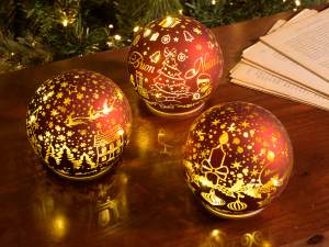 Ingrosso sfera lampada di natale