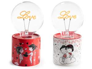 Lampe d'amour LED en gros, cadeau