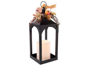 Wholesale lantern candle led and pumpkin branch