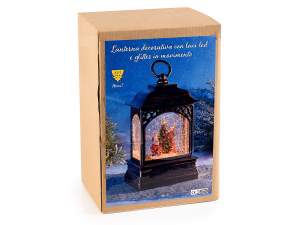 Ingrosso lanterne natale luminose glitter
