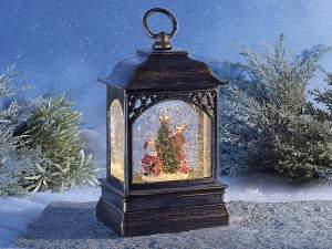 Ingrosso lanterne natale luminose glitter