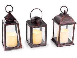 lanterne à bougie à LED en gros