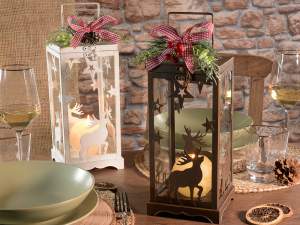Lanternes de Noël en métal en gros