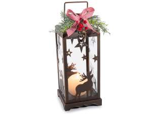 Lanternes de Noël en métal en gros