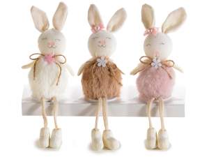 Grossiste de décorations en peluche lapin