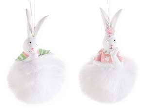 pompon lapin en gros
