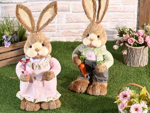 wholesale easter rabbits fiber