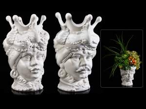 Wholesale vase pair of Moor's heads