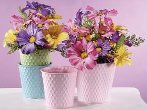 Wholesale pastel garden vase