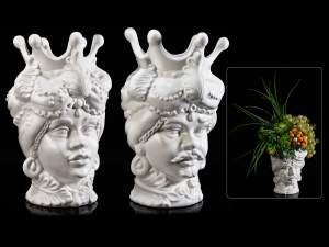 Wholesale vase pair of moor's heads