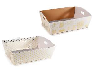 Wholesale paper trays Christmas decorations