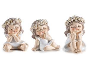 wholesale resin girls decoration