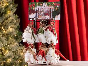 Llavero de gnomo navideño al por mayor