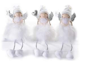 Silver Christmas fairies wholesaler