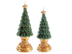 décorations de bougies pour sapin de Noël en gros