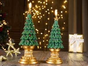 décorations de bougies pour sapin de Noël en gros