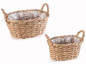 Vente en gros de paniers en fibres naturelles
