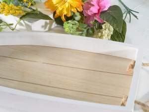 Vente en gros de plateaux de bateau en bois