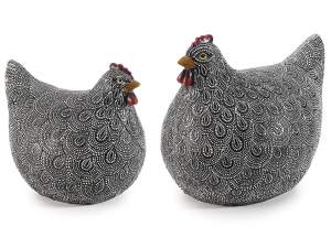 grossiste en poules décoratives