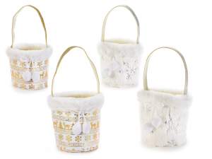 Grossiste sacs à main en tissu de Noël