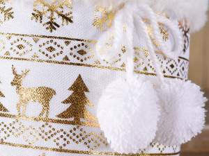 Grossiste sacs à main en tissu de Noël