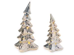 lumières de sapin de Noël en céramique en gros