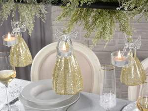 décoration de bougeoir ange en gros
