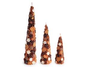bougies en gros, épices pour arbres, biscuits de N