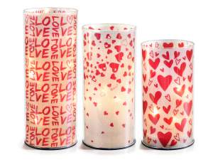Vente en gros lampe led coeur lumières
