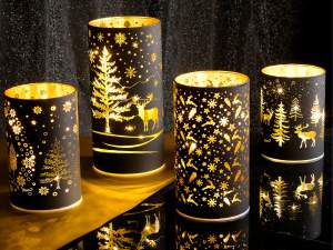 lampes de Noël décorées en gros