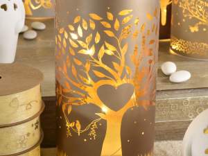 vente en gros ensemble de lampes en verre arbre