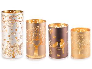 vente en gros ensemble de lampes en verre arbre